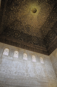 Sala de Embajadores. Hall of the Ambassadors The Throne Room The Alhambra Granada Andalusia Spain