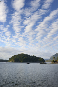 Clouds over Felice Island by Kevin Oke