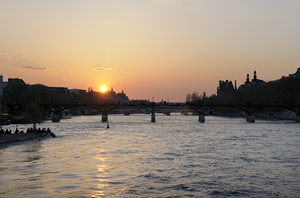 Seine River Sunset -  Paris