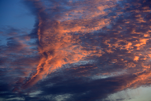 Cloud formation at sunset - Tent Island by Kevin Oke