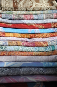 Textiles Thursday Market Boulevard Saint Germain Paris