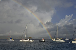 Cooper Island rainbow