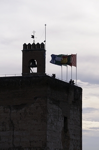 Vela Tower The Alhambra Granada Andalusia Spain