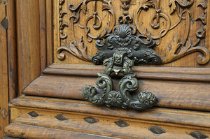 Door Knocker. Place des Martyrs de la Resistance. Aix-en-Provence. France