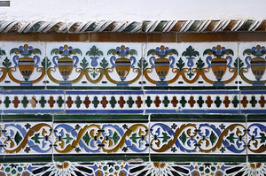 Ceramic tile Casa Don Bosco Ronda Málaga Andalusia Spain by Kevin Oke