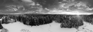 Cowichan Winter - Black & White