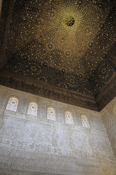 Sala de Embajadores. Hall of the Ambassadors The Throne Room The Alhambra Granada Andalusia Spain Print