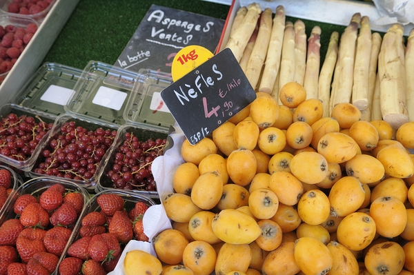 Fresh Fruit Thursday Market Boulevard Saint Germain - Paris Print