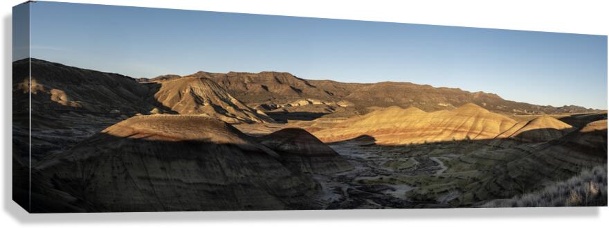 John Day Fossil Beds panorama Canvas Print