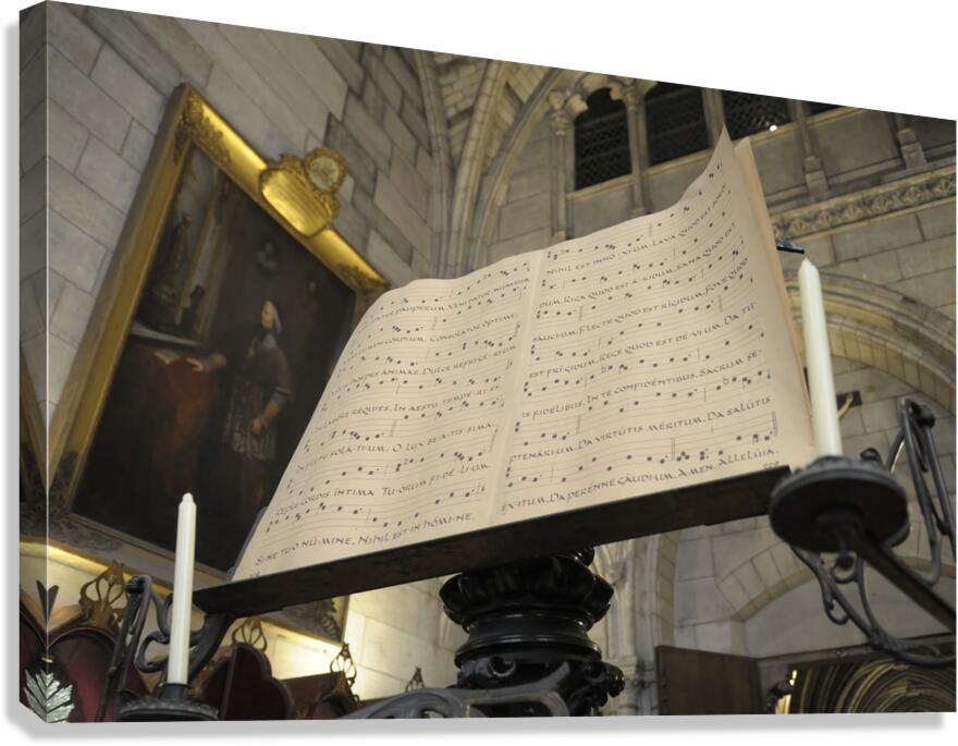 Notre Dame Cathedral Paris France Canvas Print