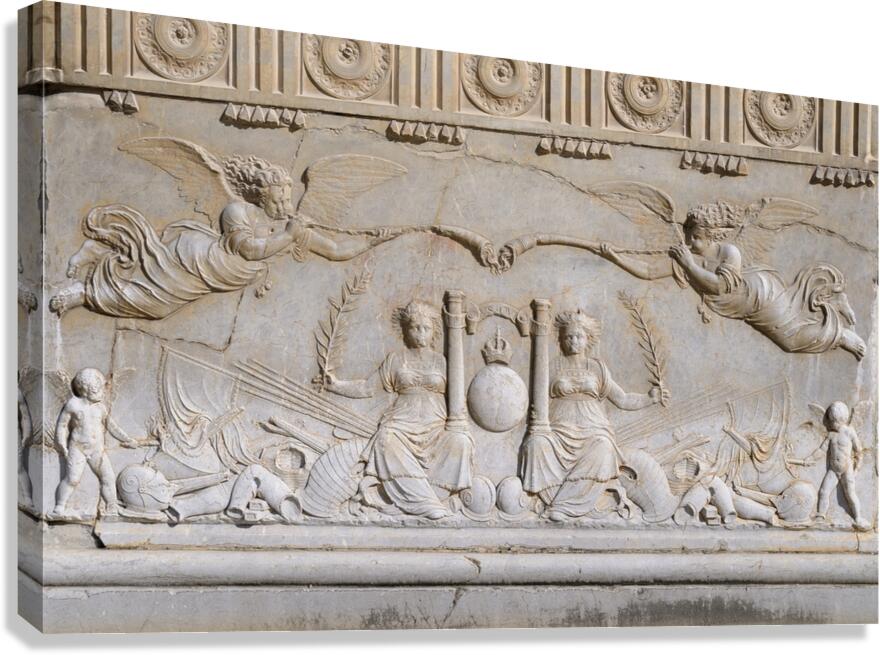 Palacio de Carlos V The Alhambra Granada Andalusia Spain Canvas Print