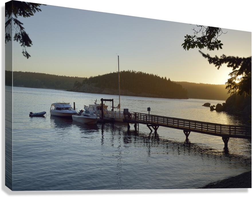 James Island - San Juan Islands Canvas Print