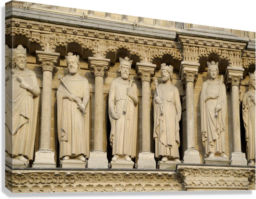 Notre Dame Cathedral Paris France Canvas Print