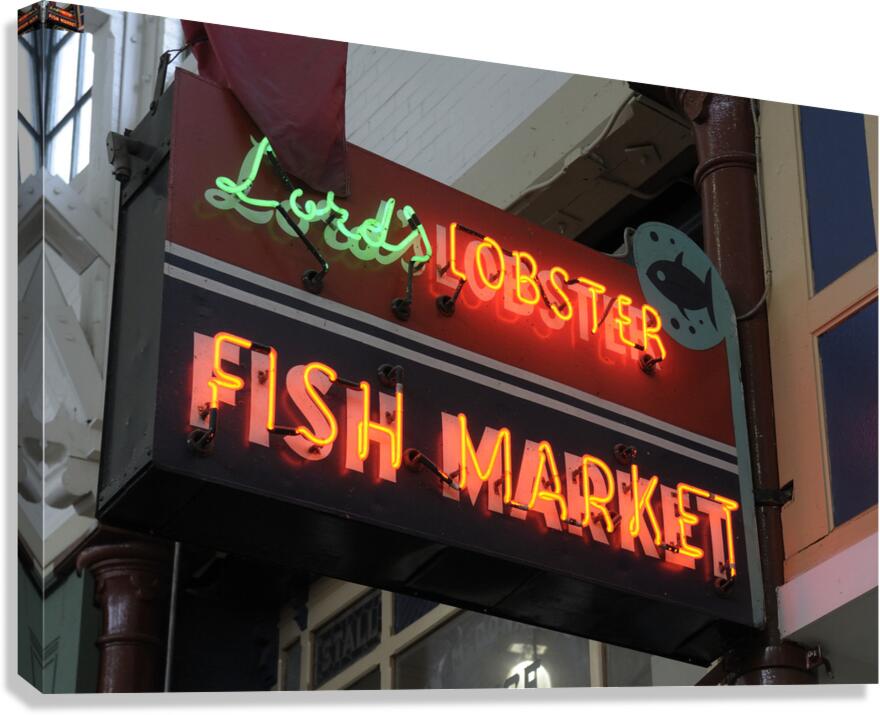 City Market Saint John New Brunswick Canada Canvas Print