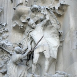Nativity Façade La Sagrada Família Temple Expiatori de la Sagrada Família Barcelona Spain