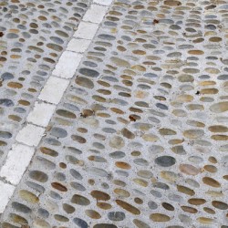 Cobblestone street Lourmarin