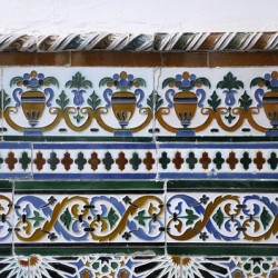 Ceramic tile Casa Don Bosco Ronda Málaga Andalusia Spain