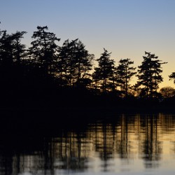 Sucia Island sunset - San Juan Islands