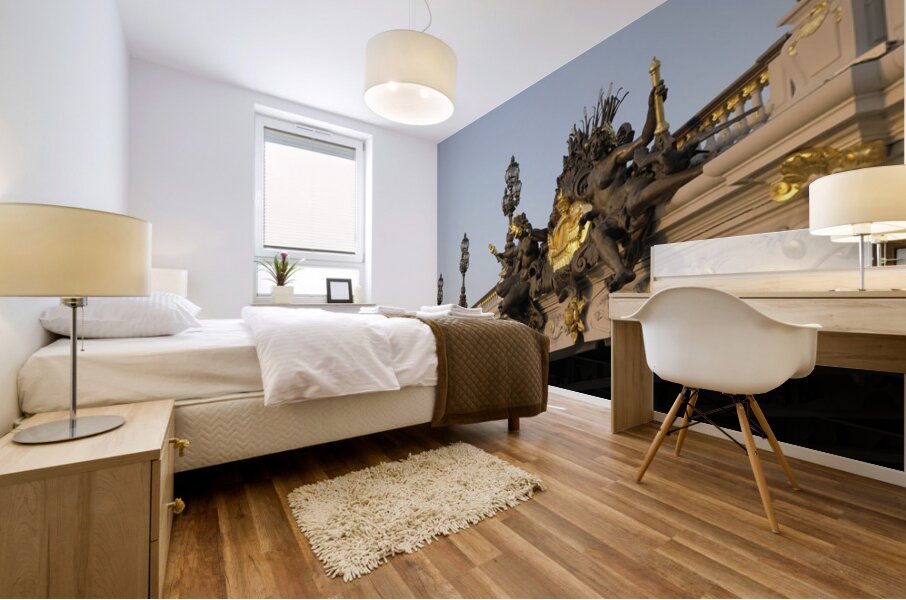 Nymphs of the Seine on Pont Alexandre III - Paris Mural print