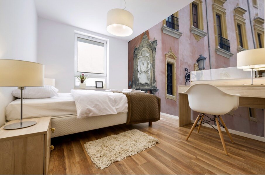 Monumento al Padre Francisco Surez - Plaza Alonso Cano Mural print