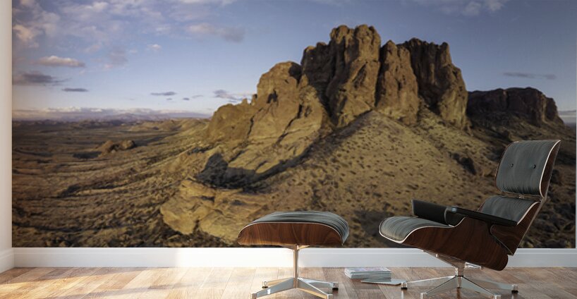 Sunset in the Superstitions Wall Murals