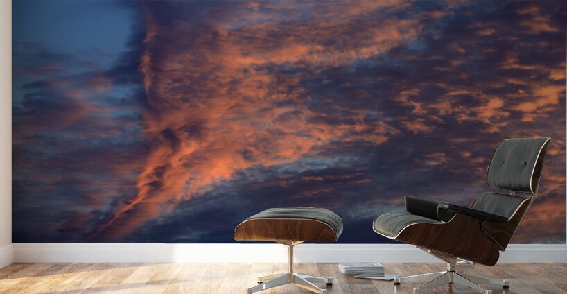 Cloud formation at sunset - Tent Island Wall Murals