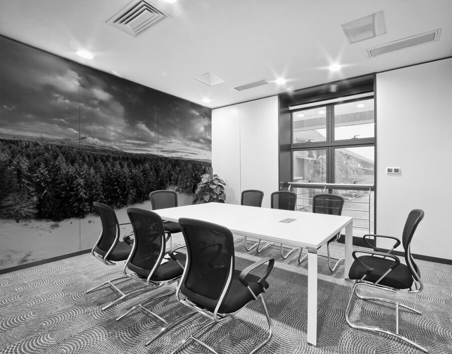 Cowichan Winter - Black & White Wall Printing