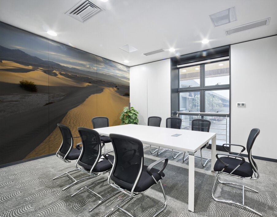 Mesquite Flat Sand Dunes at sunrise Wall Printing