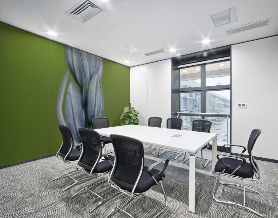 Common Camas Camassia quamash Cowichan Garry Oak Preserve Cowichan Valley Vancouver Island British Columbia. Wall Printing