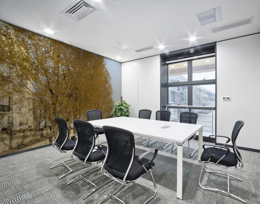 Enjoying a warm spring day on the banks of the Seine River - Paris Wall Printing