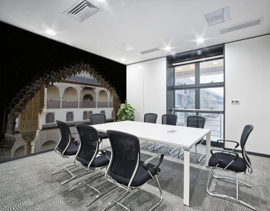 Patio de Comares The Alhambra Granada Andalusia Spain Wall Printing