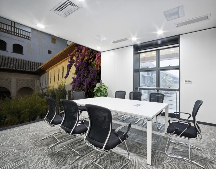 Patio de la Acequia   Generalife The Alhambra Granada Andalusia Spain Wall Printing