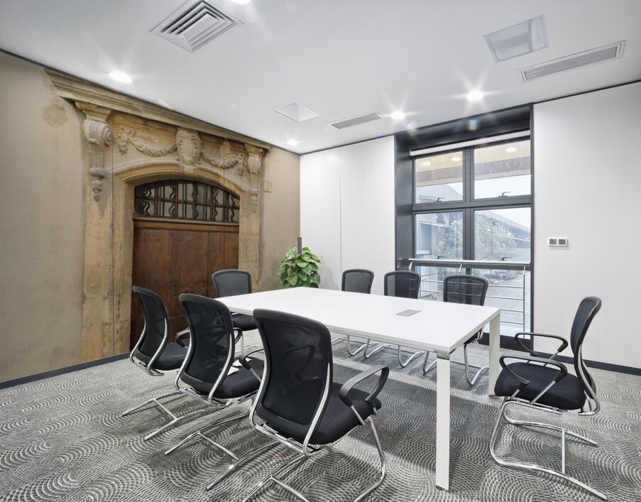 Ornate entry door. Lourmarin. France Wall Printing