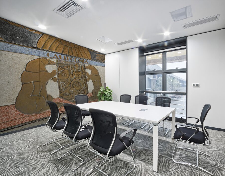 Bas relief plaque for California is inlaid into Hoover Dams plazas surface one of the seven states that fall within the Colorado Rivers basin. Hoover Dam Arizona Nevada USA Wall Printing