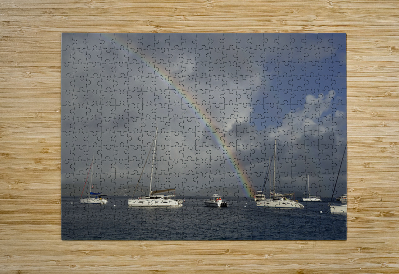 Cooper Island rainbow Kevin Oke Puzzle printing
