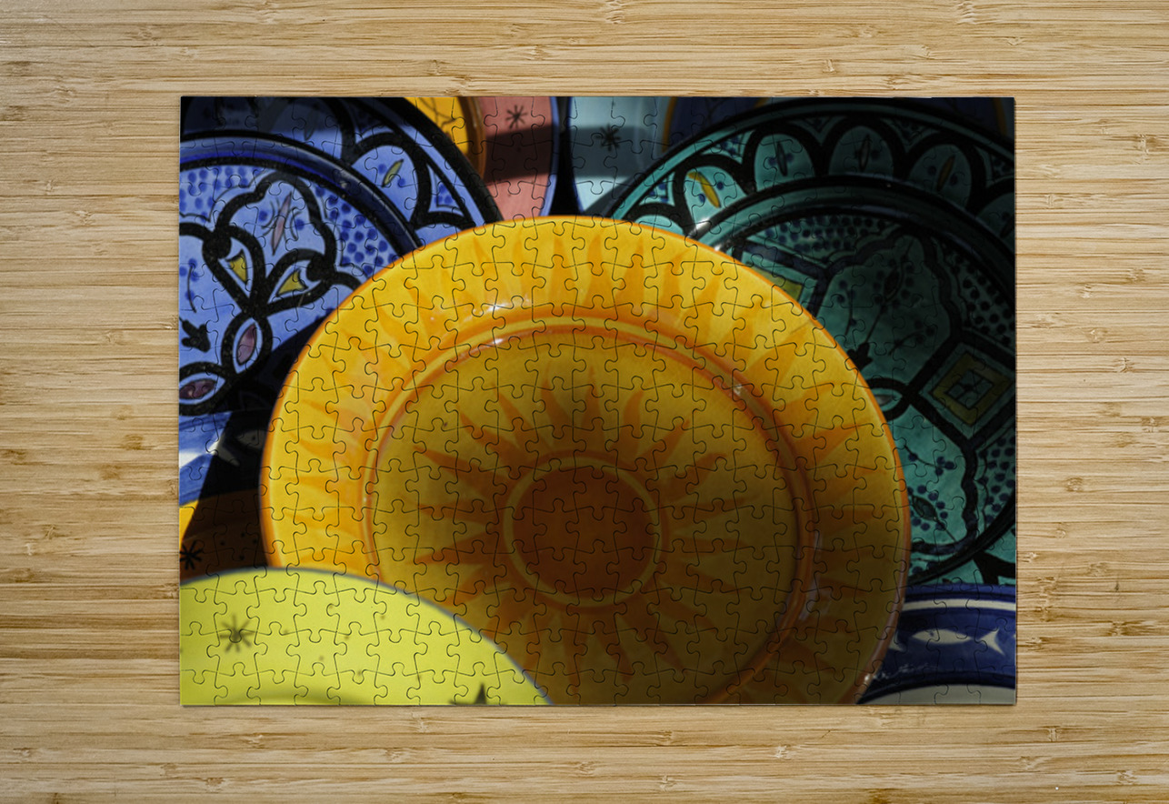 Ceramic Plates - Aix-en-Provence Kevin Oke Puzzle printing