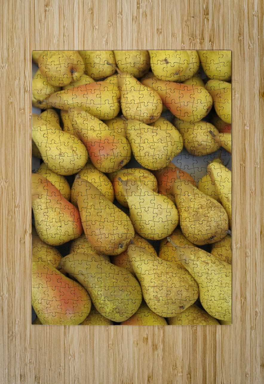 Pears at the Thursday Market - Boulevard Saint Germain - Paris Kevin Oke Puzzle printing