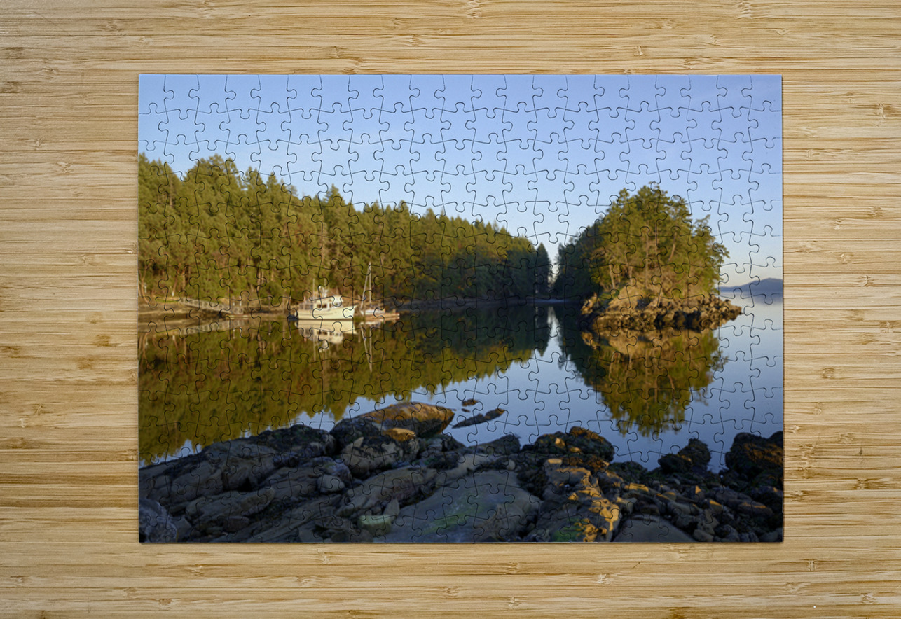 Pleasure boats at the wharf in Conover Cove Kevin Oke Puzzle printing