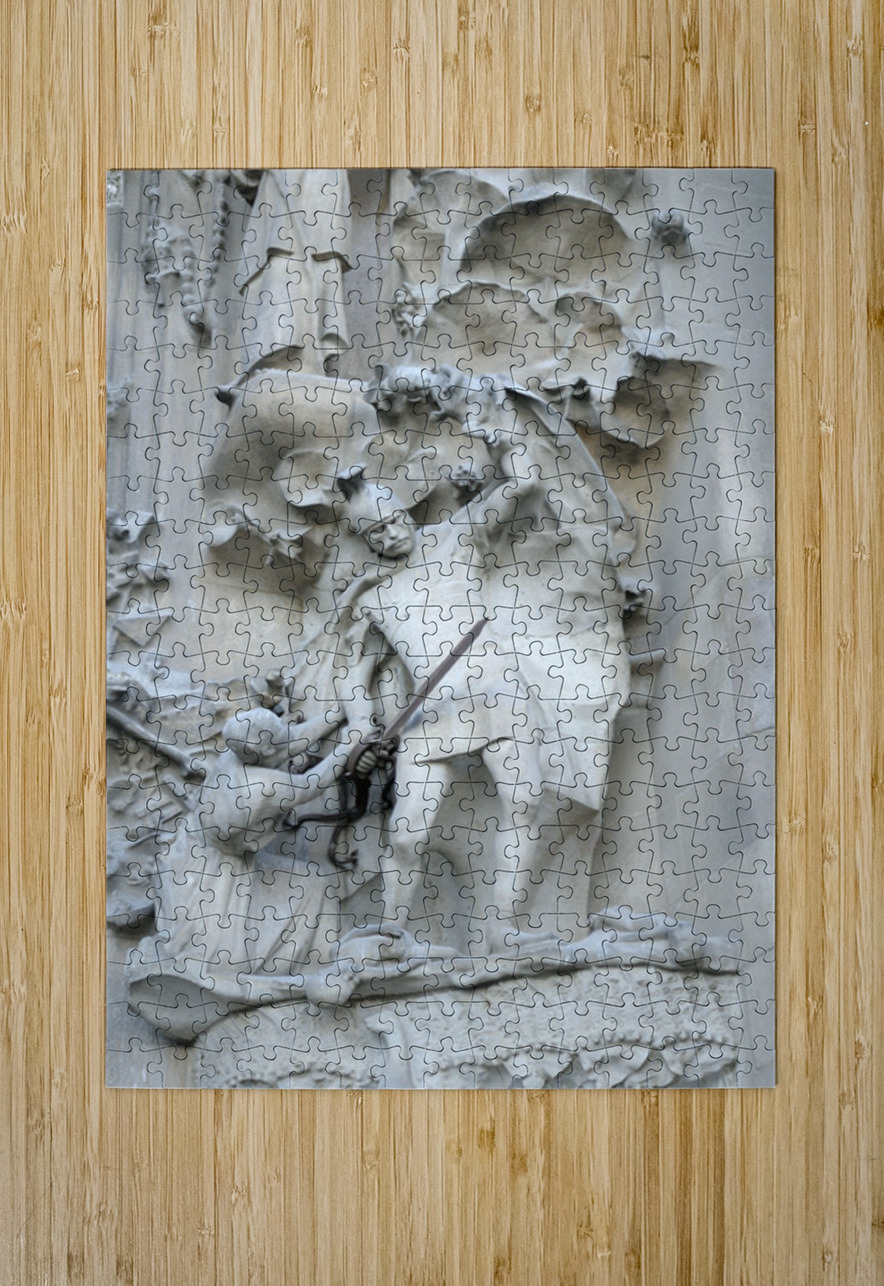 Nativity Façade La Sagrada Família Temple Expiatori de la Sagrada Família Barcelona Spain Kevin Oke Puzzle printing