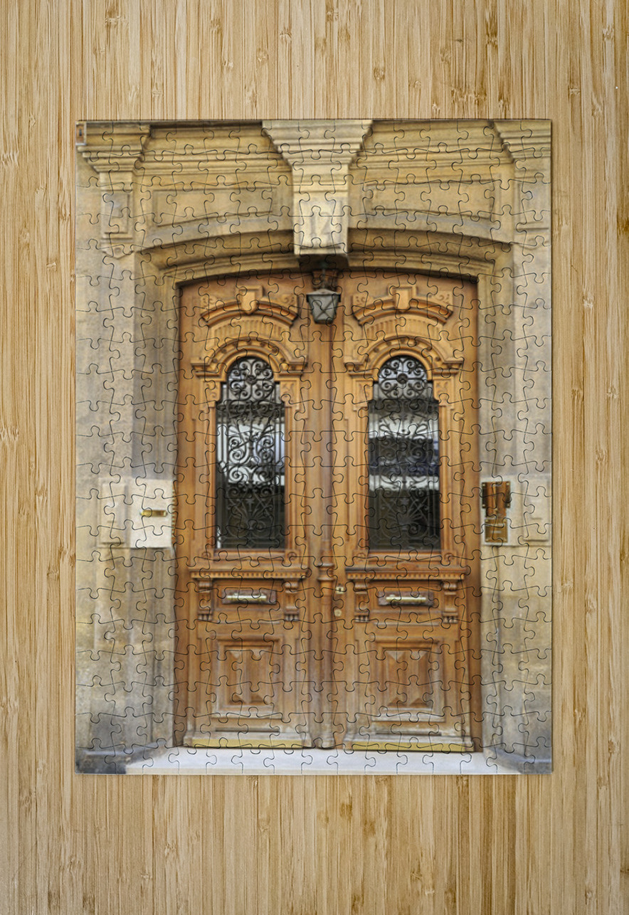 Carved door. Aix-en-Provence. Provence-Alpes-Cote dAzur. France Kevin Oke Puzzle printing