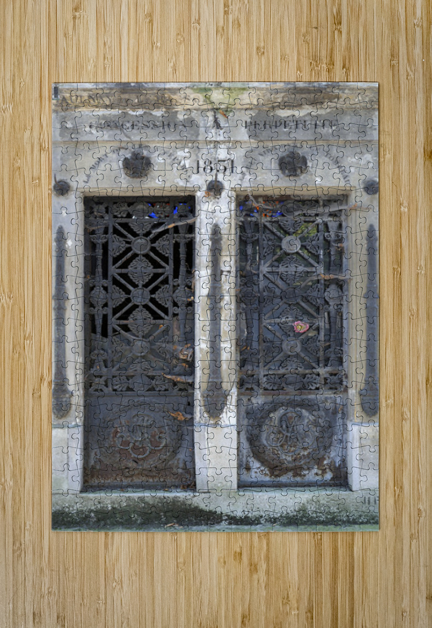 Pere Lachaise Cemetery Cimetiere du Pere Lachaise Paris France Europe Kevin Oke Puzzle printing