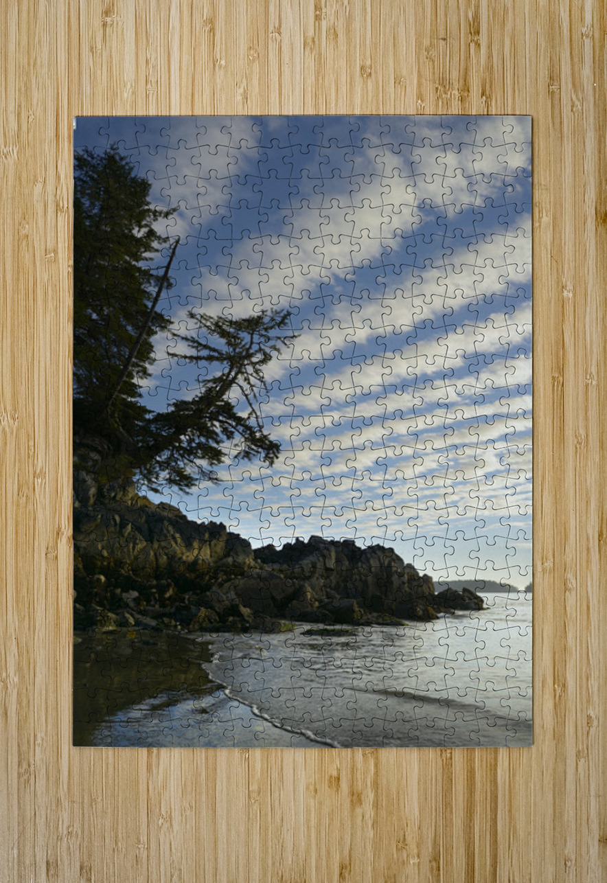 Dramatic clouds above Tonquin Beach Tofino Kevin Oke Puzzle printing