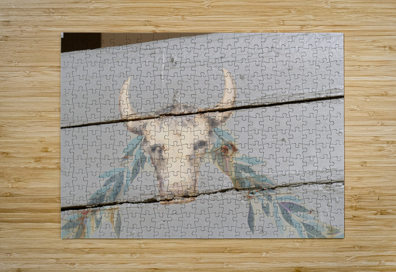 Painted gate at the Plaza de Toros Bullring  Ronda Málaga Andalusia Spain Kevin Oke Puzzle printing