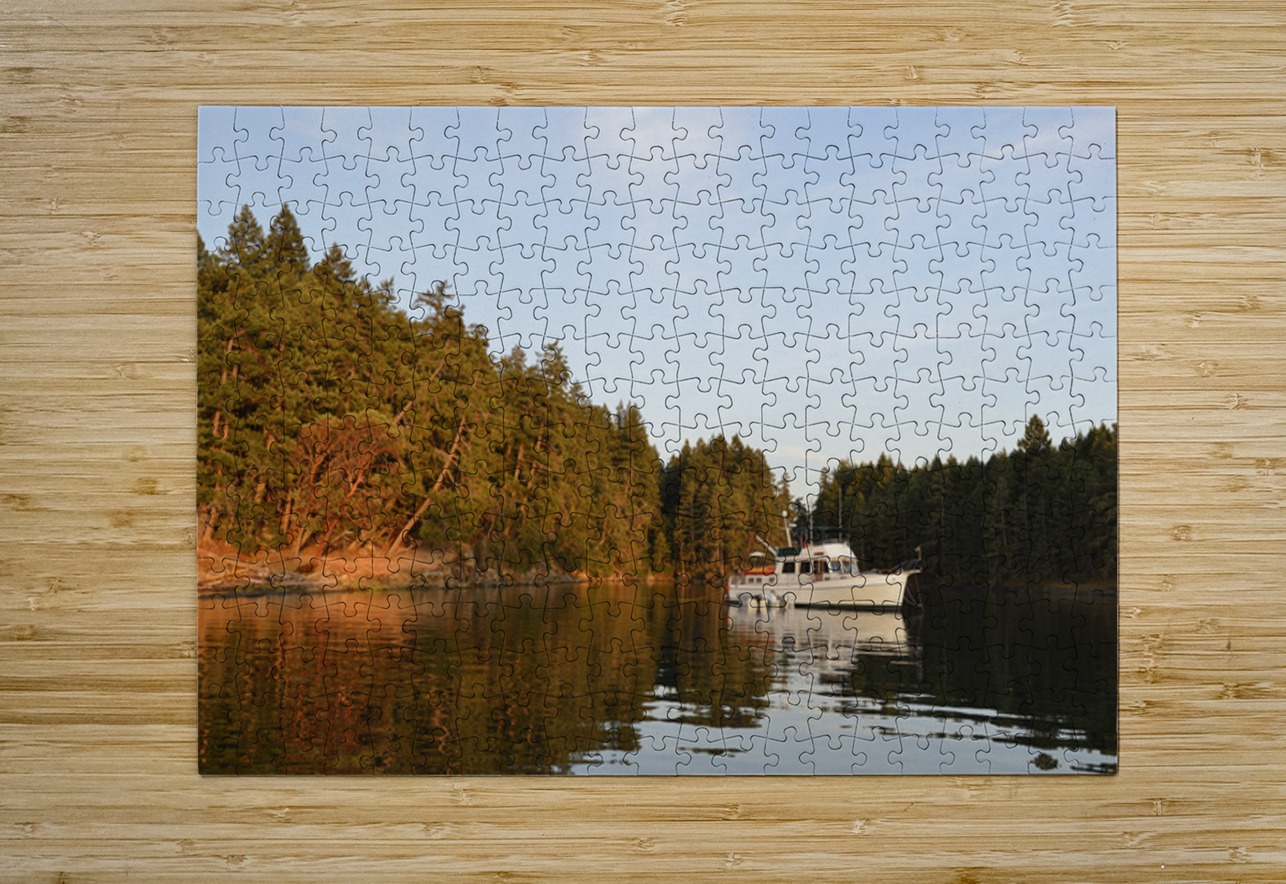 DeCourcy Island British Columbia Canada Kevin Oke Puzzle printing