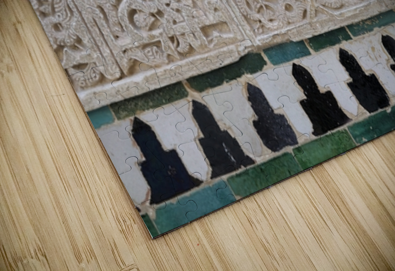 Patio de Arrayares   Court of the Myrtles The Alhambra Granada Andalusia Spain Kevin Oke Puzzle