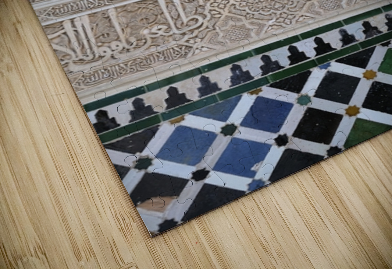 Patio de Arrayares   Court of the Myrtles The Alhambra Granada Andalusia Spain Kevin Oke Puzzle