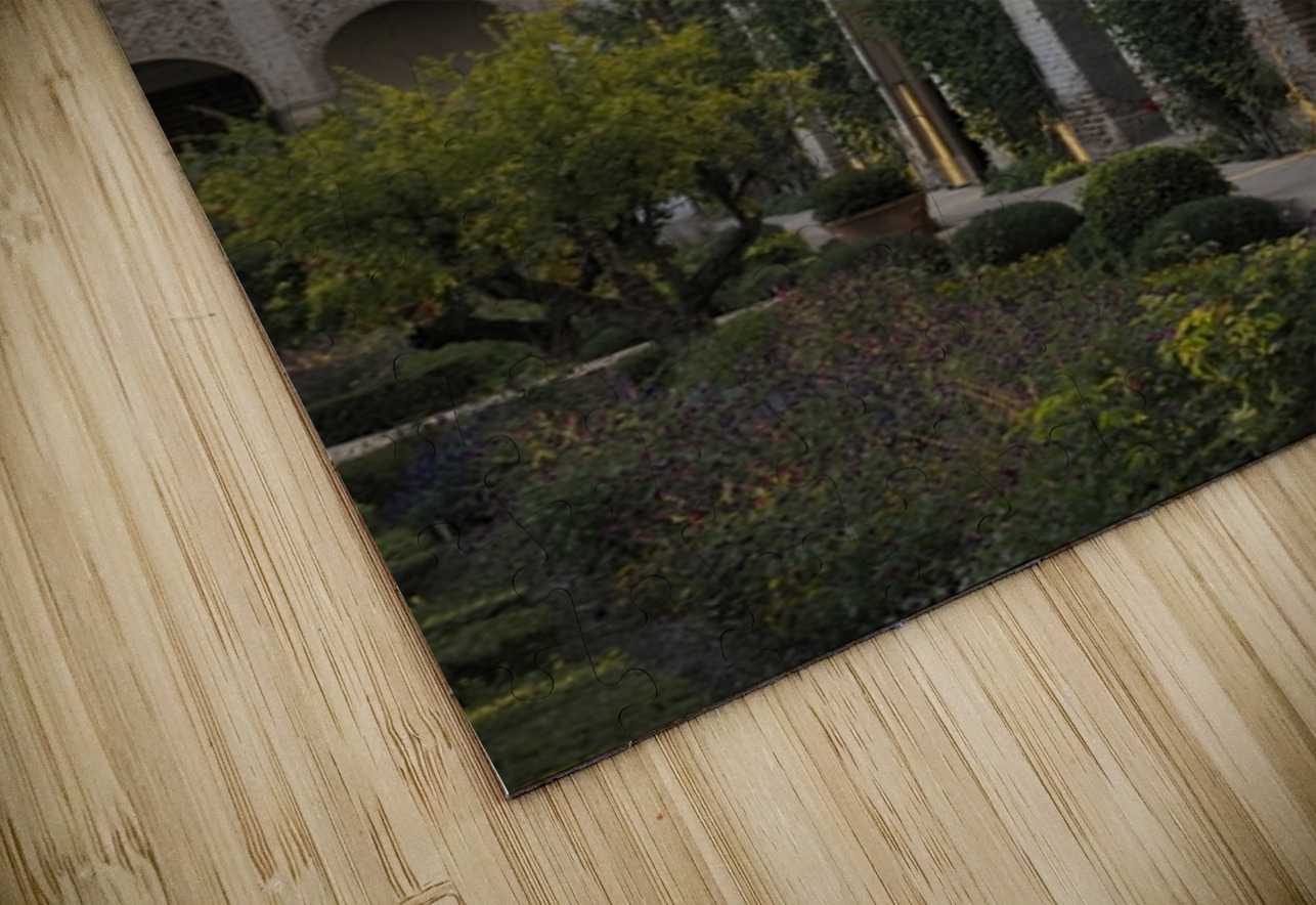 Patio de la Acequia   Generalife The Alhambra Granada Andalusia Spain Kevin Oke Puzzle