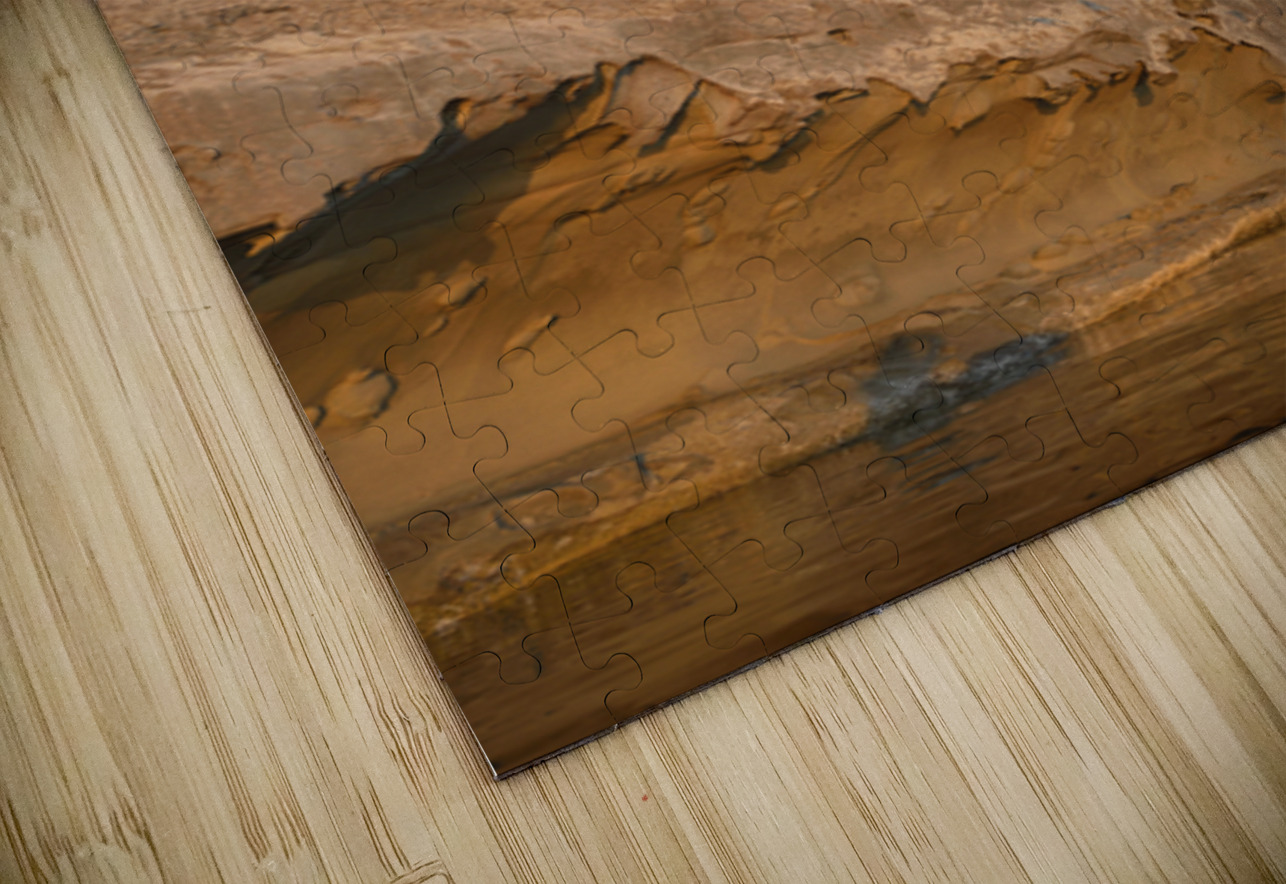 CORMORANTS FLYING ABOVE SCULPTED SANDSTONE CLIFFS Kevin Oke Puzzle