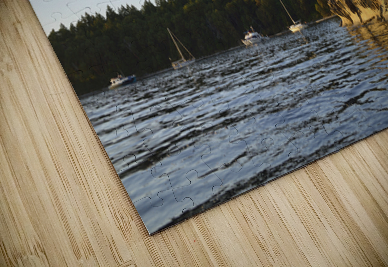 Sculpted sandstone cliff in front of the Tent Island anchorage Kevin Oke Puzzle
