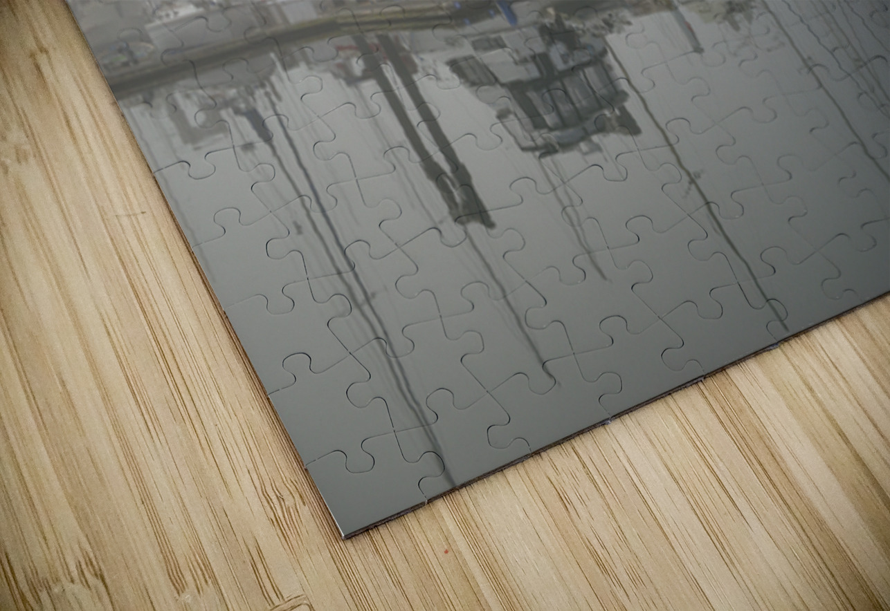 Foggy harbour - San Juan Island Kevin Oke Puzzle